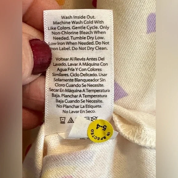 Wonder Nation Multicolor Rainbow Summer Play Dress Size Large 10-12 Pockets NWT - Picture 8 of 14